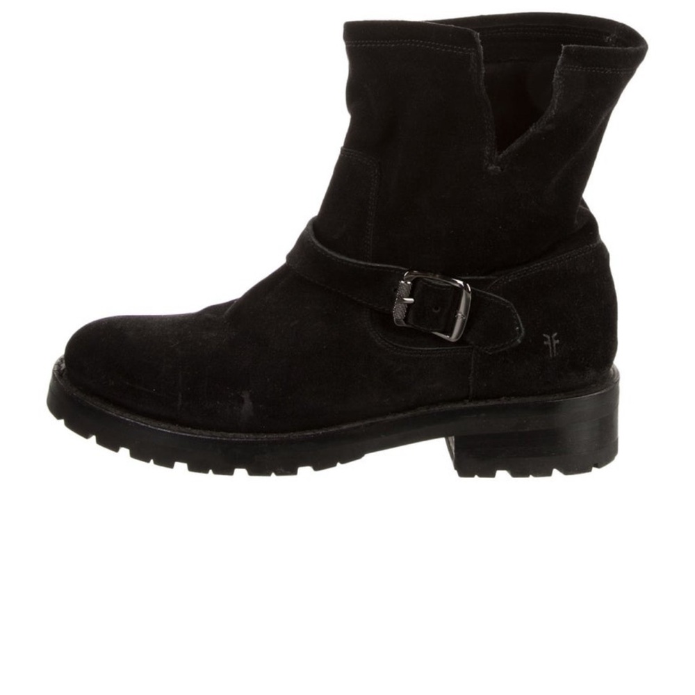 Frye short suede boot
